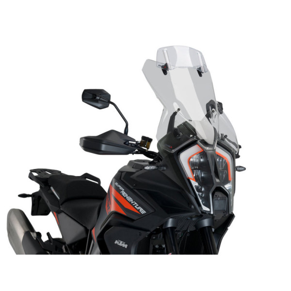 Puig Touring Screen Plus With Extender Light Smoke